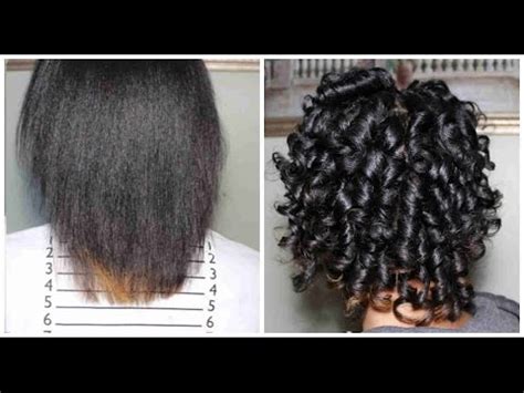 When done on wet hair, the results are smaller, spirally curls; New Hair Journey | Heatless Curls on Relaxed Hair ...