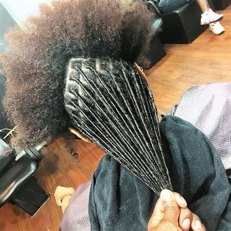 Beauty salon is a place where the beautification of ones physical appearance is enhanced all while educating and inspiring and motivating the clients to maintain their hair growth. The 25+ best Starter dreadlocks ideas on Pinterest | Comb twist, Black hair styles dreadlock and ...