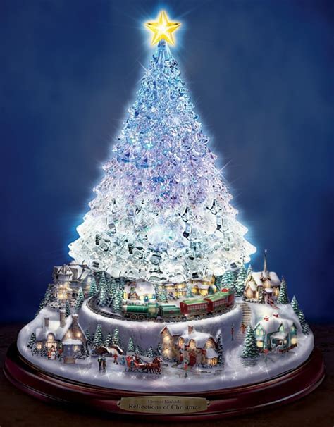 Crystal Tabletop Christmas Tree Christmas
