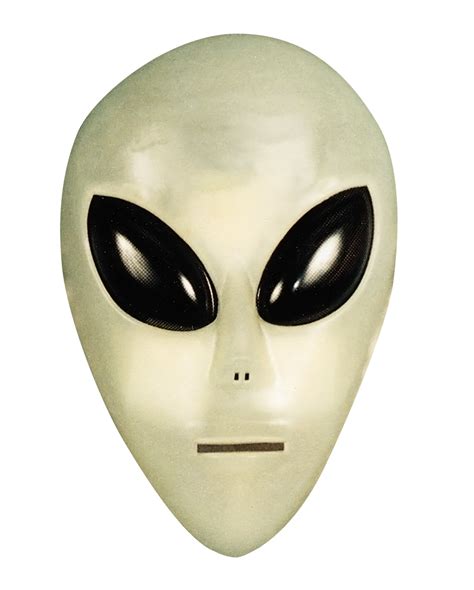 Glow In The Dark Alien Mask 👽 For Costumes Horror