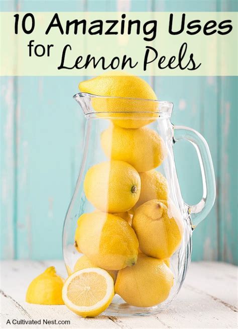 10 Amazing Uses For Lemon Peels