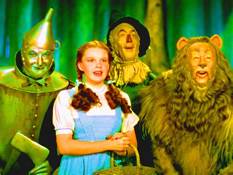 The Wizard Of Oz Tin Man Dorothy Scarecrow And Cowardly Lion The