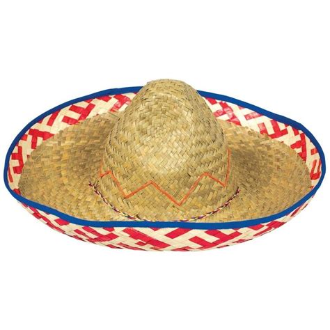 Mexican Fiesta Party Supplies Sombrero Straw Hat