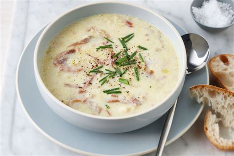 Cream Of Potato Soup With Bacon