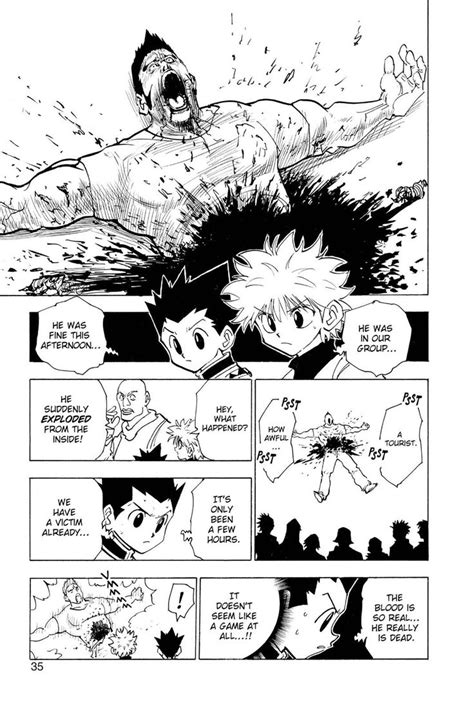 Gon freecss (ゴン゠フリークス, gon furīkusu) is a rookie hunter and the son of ging freecss. Hunter x Hunter Chapter 129 Page 13 | Comic book template ...