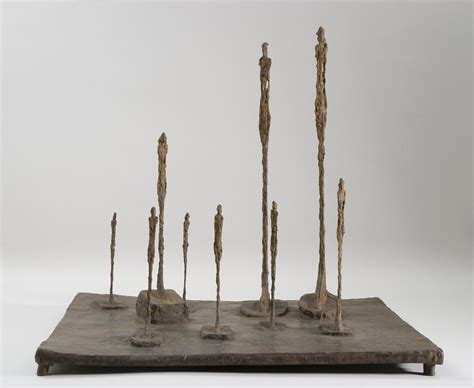 Giacomettis Sculptures Existentialist Mascots Or Wall Street Icons