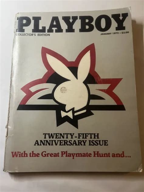 PLAYBOY MAGAZINE JANUARY 1979 Collectors Edition 25th Anniversary Issue