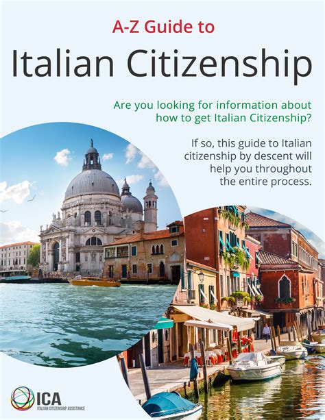 Italian Citizenship Assistance A Z Guide To Italian Citizenship