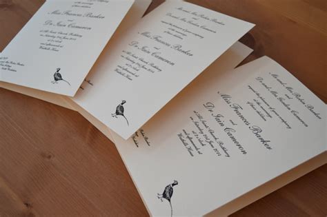 Traditional Folded Wedding Invitations