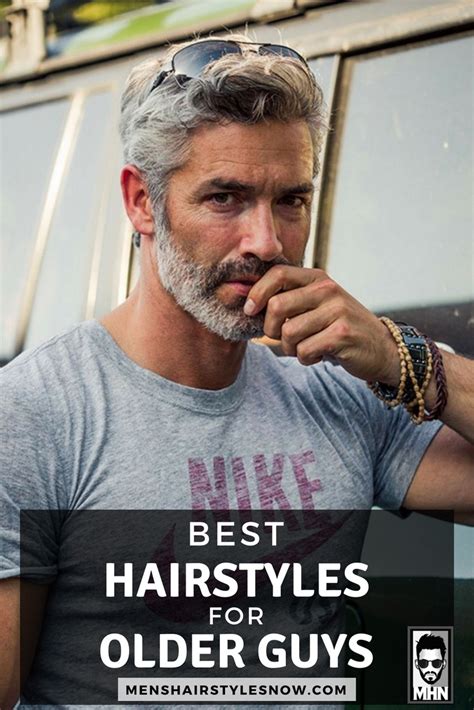 New men's haircuts 2020 short shaded. 27 Best Hairstyles For Older Men (2020 Guide) in 2020 ...