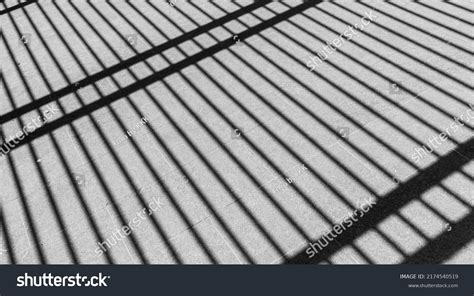 Graphic Shapes Parallel Shadow Lines On Stock Photo 2174540519
