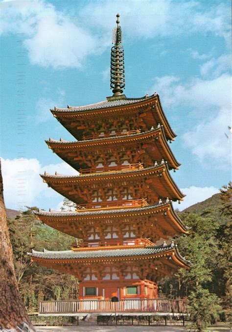 Japanese Tower Japanese Temple Buddhist Pagoda Japanese Pagoda
