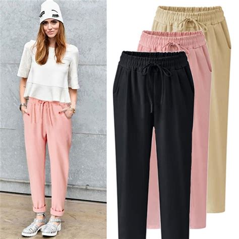 Buy 2017 Autumn Thin Section Elastic Casual Trousers