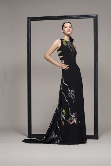 Isabel Sanchis Spring Summer Part Evening Gowns With Sleeves
