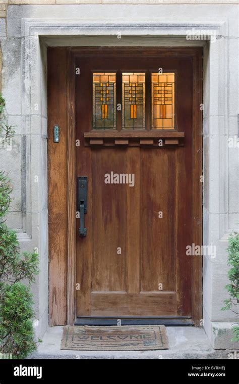 Door Of Frank Lloyd Wright Designed Robert Roloson Houses Chicago