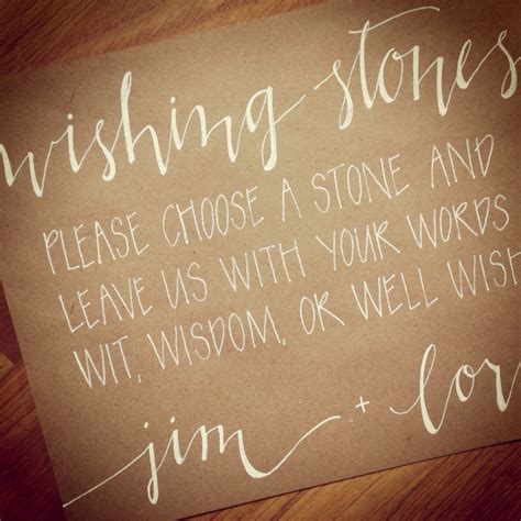 Wishing Stones Wedding Guest Book Sign Wedding Guest Book Sign Guest
