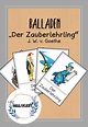 Der Zauberlehrling - Goethe - Balladen – Unterrichtsmaterial im Fach ...