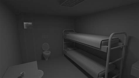Prison Cell 3d Model 29 Max Obj Fbx 3ds Free3d