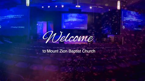 Mount Zion Sunday Service Mt Zion Baptist Church Wilkes Barre Was