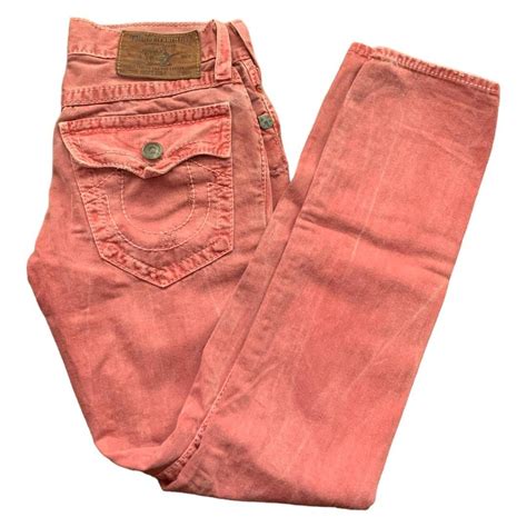 Red True Religion Jeans They Are In Perfect Depop