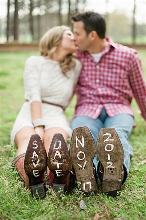 Outdoor Country Engagement By Jeremy Harwell Weddingchicks