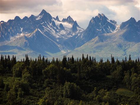 2796x2097 Alaska Forest Hd Wallpaper Hills Landscape Mountains