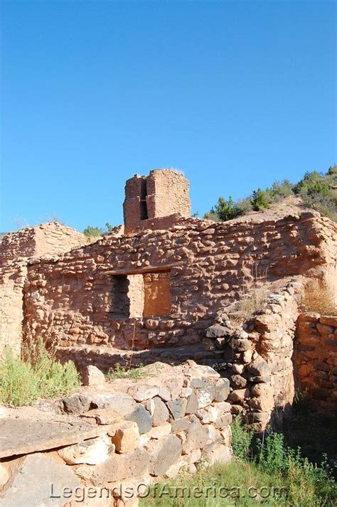 Ancient Cities Jemez State Monument Nm Pueblo Ruins 2 Road