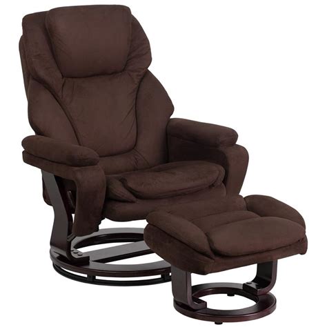 Start with frame the base of the swivel chair ottoman is the best place to start. Contemporary Multi-Position Recliner and Ottoman with ...