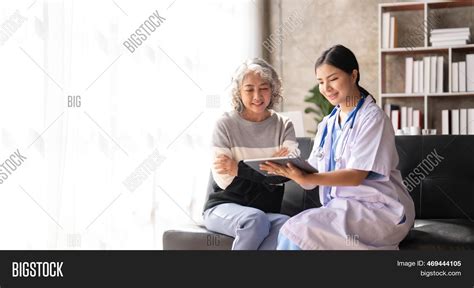 Young Caregiver Image And Photo Free Trial Bigstock