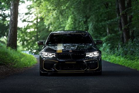 Hd Wallpaper Bmw 2018 Biturbo Manhart Forest Road M5 V8 F90 4