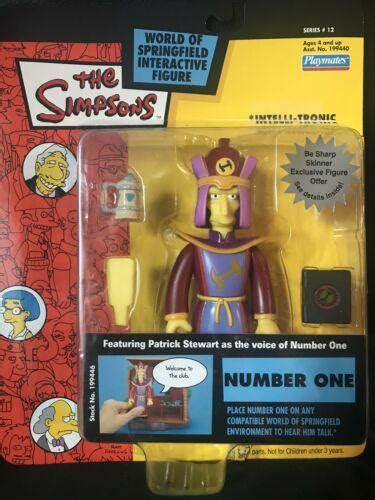 The Simpsons Playmate Action Figure Number One 3771817001