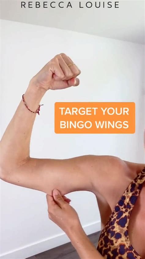 Best 4 Exercises For Your Bingo Wings Workout In 2022 Workout Videos