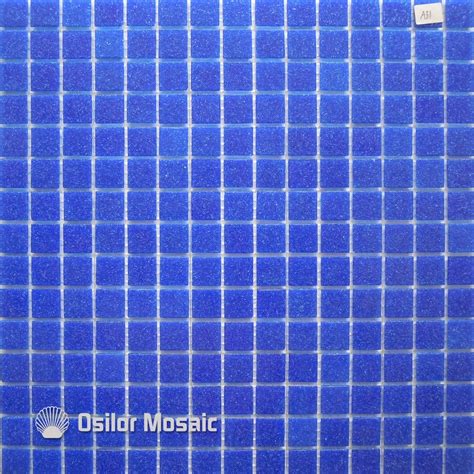 Free Shipping Deep Blue Glass Mosaic Tile Outdoor Wall Tile Floor Tile