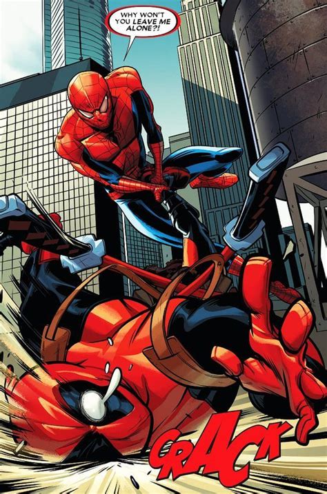 Deadpool Vs Spider Man Deadpool And Spiderman Spideypool Deadpool