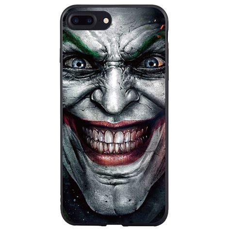 Yazhyuje High Quality The Joker Face Patterned Phone Case For Iphone 7