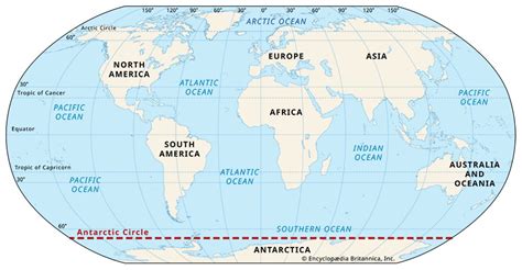Antarctic Circle Latitude Definition Map And Facts Britannica