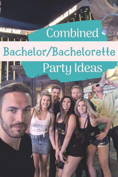 Ideas To Help You Plan A Joint Bachelor Bachelorette Party Sound Crazy