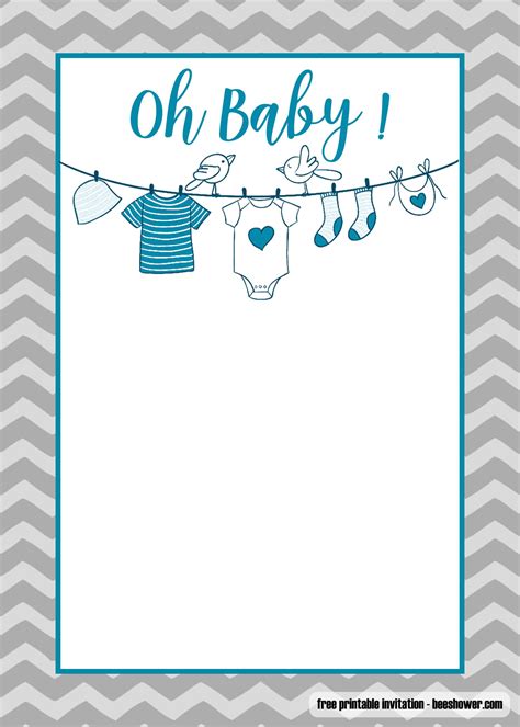 Baby Shower Invitations Free Downloadable Templates Onlinesas