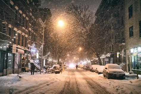 New York City Snow Janus East Village 9th Street Flickr