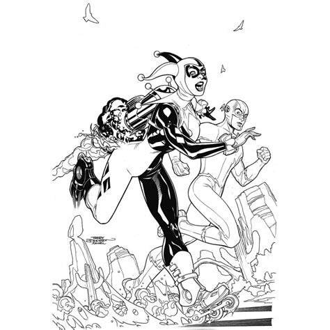 Joker from suicide squad coloring pages (image info: Suicide Squad Harley Quinn Coloring Pages - XColorings.com