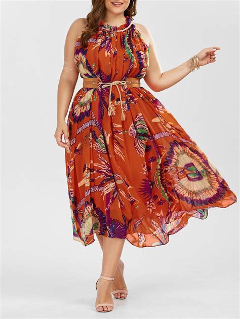 Jacinth Xl Plus Size Floral Maxi Summer Dress Rosegal Com