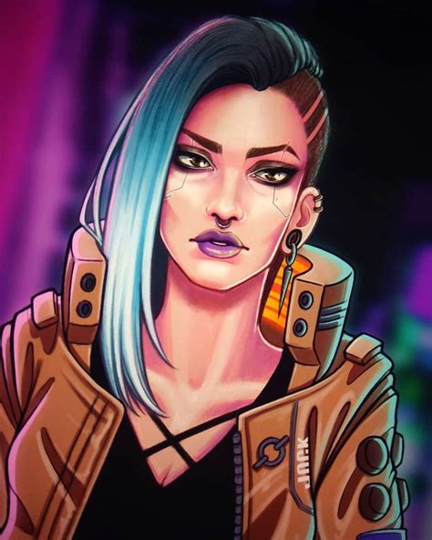 Cyberpunk 2077 Fem V By Ana Dalle Kazuliski Kazuliski