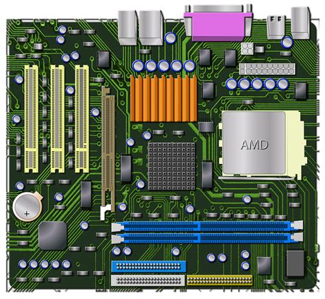 Motherboard Pc Computer · Free Image On Pixabay