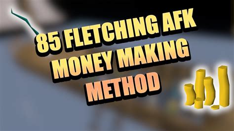 Osrs Fletching Money Making Method 2021 Youtube