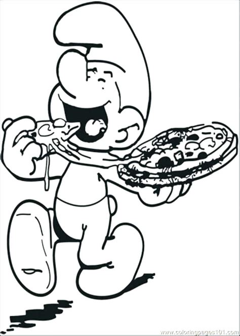 Free Printable Pizza Coloring Pages At Getcolorings Free The Best Porn Website