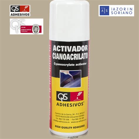 Spray Activador Cianocrilato Cura El Exceso De Ahdesivo
