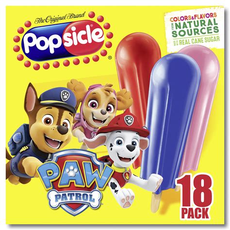 Popsicle Paw Patrol Pop 18ct Brickseek