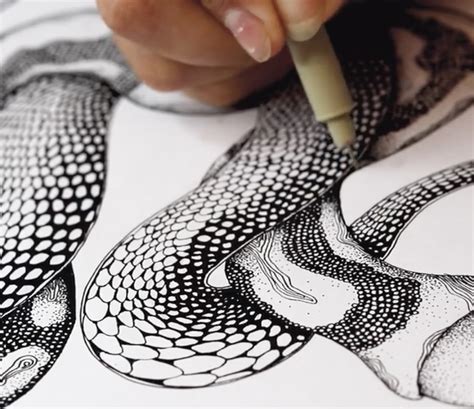 Drawing With Ink Put Down The Pencil And Try The Pen Skillshare Blog