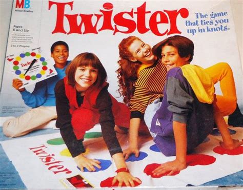 Vintage Twister Game Classic Group Complete 1986 Retro Kids 90s Kids