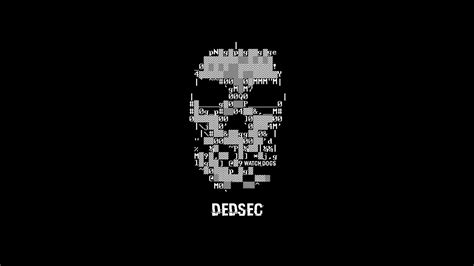 デスクトップ壁紙 図 ダーク ロゴ Dedsec ウォッチ・ドッグス ハッキング ブランド 黒と白 モノクロ写真